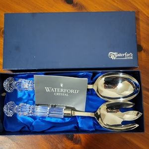 Waterford Crystal Salad serving set